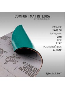 Шумоизоляция Comfort Mat Integra (70х50см 6мм) 1лист